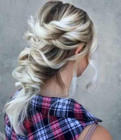 Romantic Braided Updo