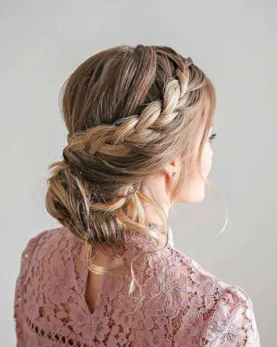 Princess-Inspired Beautiful Braided Updo