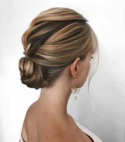 Easy to Wear Braided Bun Hairstyle