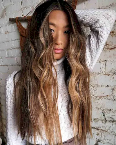 Golden Bronde hair color