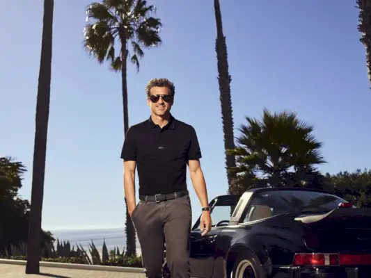 Patrick Dempsey Actorul Porsche Design Eyewear Campanie primăvara 2022