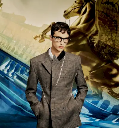 Dior Men Kampanje Vinter 2022 Viktor Krohm Modell