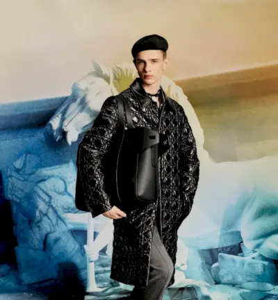 Dior Men-kampanje Vinter 2022 Alex Khristenko-modell