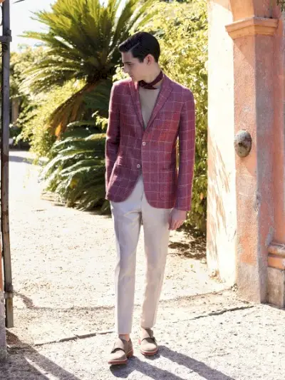 Corneliani 2016 봄 여름 남성 카탈로그 남성 재킷 휴대폰 포켓 SS16