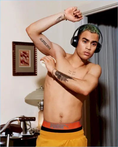 Edwin Honoret iš PRETTYMUCH vaidina PUMA Bodywear žvaigždę