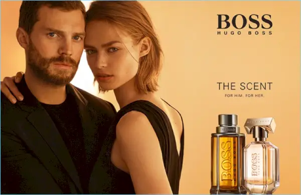 Jamie Dornan Fronts BOSS Hugo Boss kvepalų kampanija „The Scent for Him“