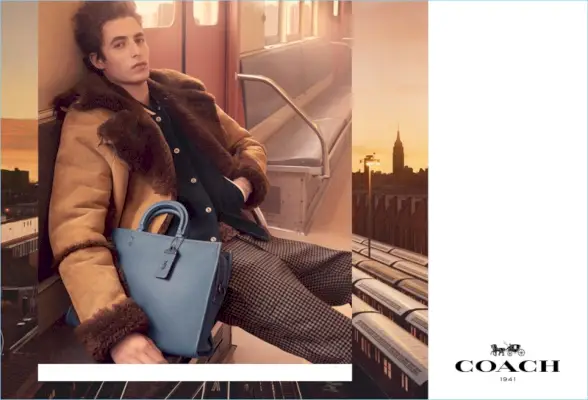 Steven Meisel fotografuje Oscara Kindelana s Coachom