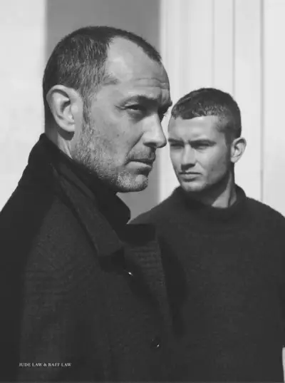 Jude Law & Son Raff gjenforenes med Brioni for høstens 22-kampanje