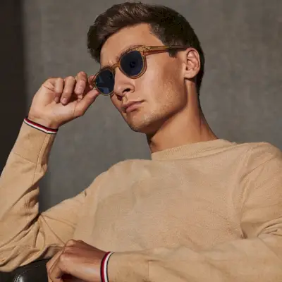 Męskie okulary przeciwsłoneczne George Russell 2022 Police Ocean 2