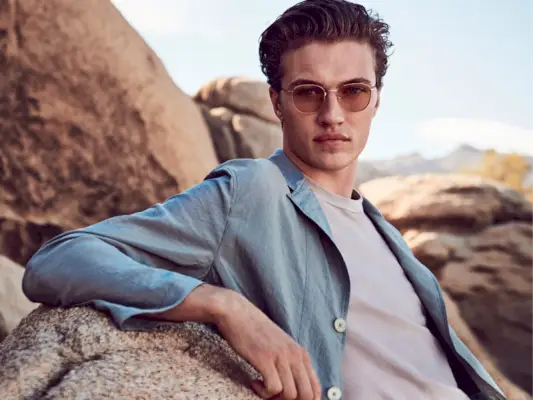 Lucky Blue Smith Oliver Peoples-kampagne 2022