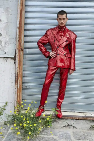 Dolce & Gabbana Men-kampanj hösten 2022 Alfredo Diaz-modell