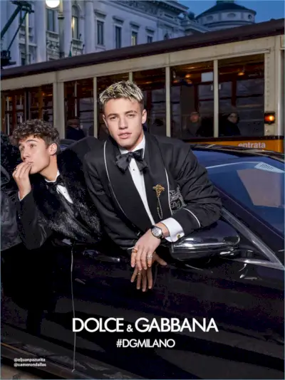 Juanpa Zurita och Cameron Dallas frontar Dolce & Gabbana