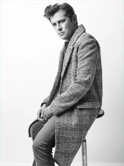 Werner Schreyer si oblečie károvaný kabát a hviezdi vo filme Zadig & Voltaire