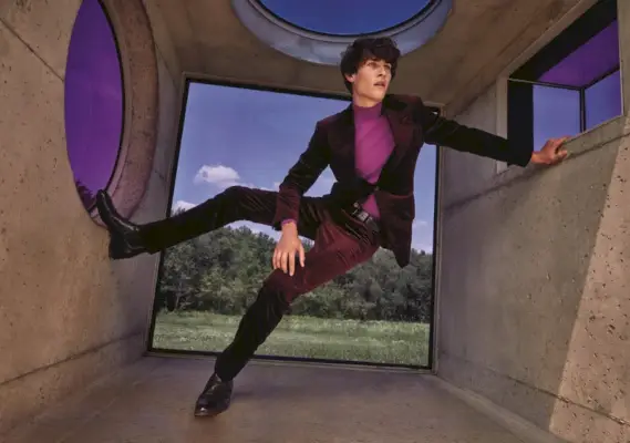 Uprzejma wizja, Liam Kelly przywdziewa Toma Forda dla Neimana Marcusa