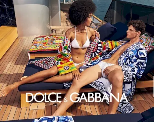 Campania Dolce & Gabbana Casa 2022 Pau Ramis Model Carolin Santos