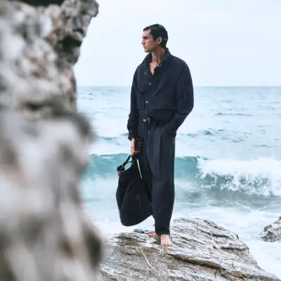 Giorgio Armani Mare Campaign Sommer 2022 Menn Francisco Henriques Model