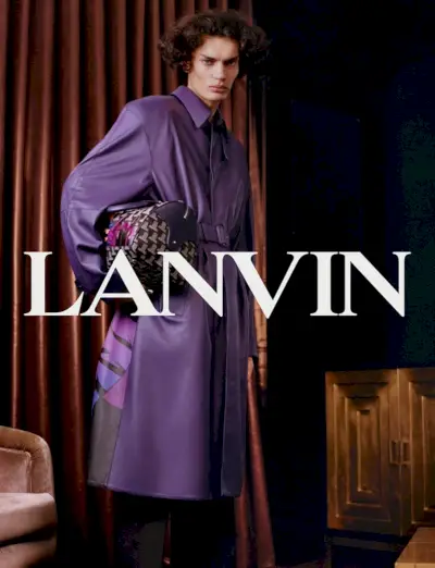 Lanvin Men Campaign Jaro 2022 Model Evan Garcia