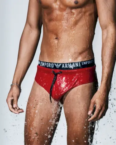 Emporio Armani Beachwear vårsommar 2024 006