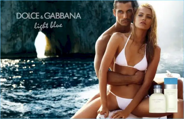 2010: David Gandy koppelt met Anna Jagodzinska voor Dolce & Gabbana Light Blue