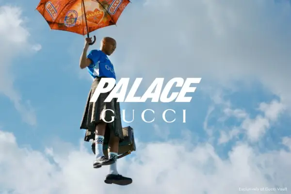 Palace Gucci-kampagne 2022 Lucien Clarke-model