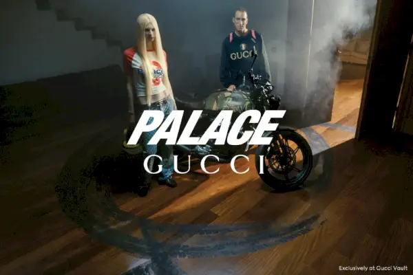 Palace Gucci-kampagne 2022 Arina Besedina Rory Milanes Model