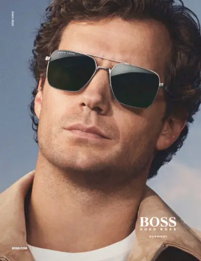 Zbystřete své zaměření: Kampaň na brýle BOSS Spring ’19 Fronts Henry Cavill