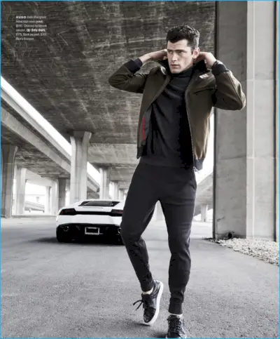 Viața este o autostradă: Sean O’Pry aduce îmbrăcăminte sportivă pentru Bloomingdale’s