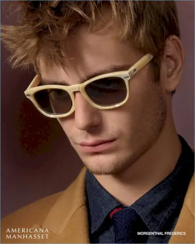 דגם מוביל בן אלן משקפי שמש של Morgenthal Frederics.