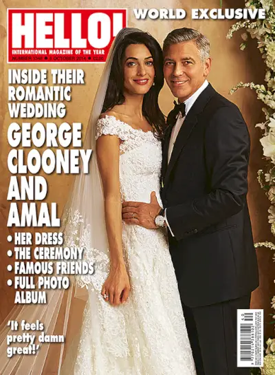 George Clooney vistió a Giorgio Armani para su boda con Amal Alamuddin