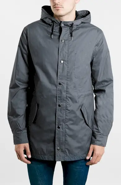 Topman Fishtail-parka met capuchon van Nordstrom