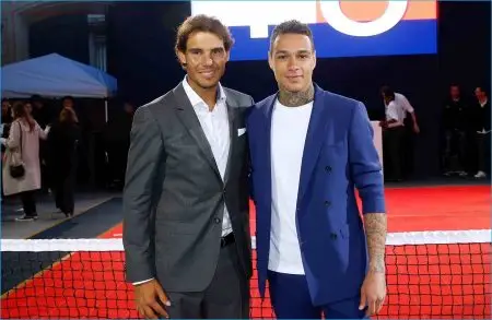 Rafael Nadal Gregory van der Wiel Tommy Hilfiger Pop Up teniški turnir