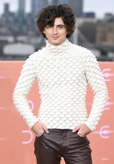 Timothee Chalamet Bottega Veneta London Dune Partie Deux Photocall
