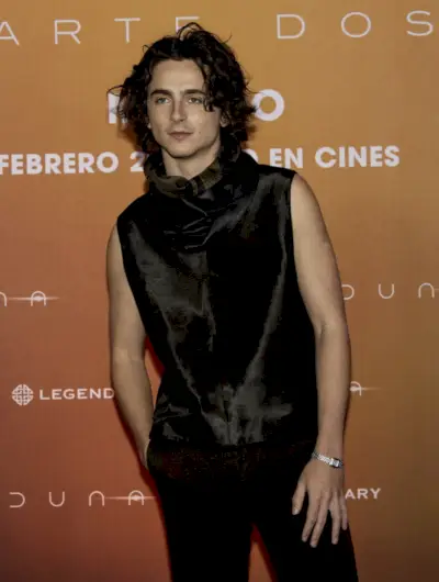 Timothee Chalamet Hermes Dune Partie Deux Mexique