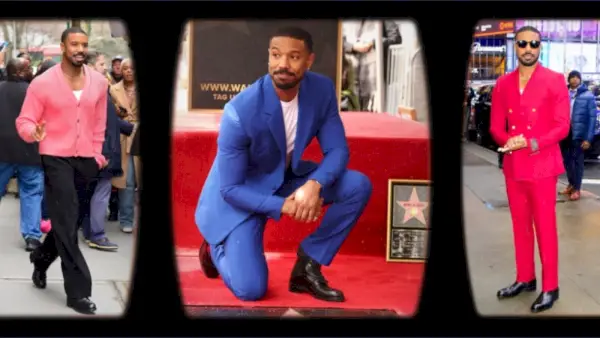 Michael B Jordans moteutstilling: Fra Versace til Gucci