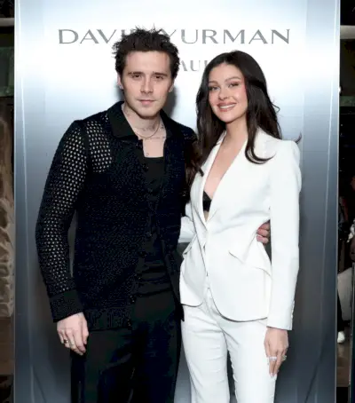 Brooklyn Beckham und seine Frau Nicola Peltz Beckham besuchen David Yurman