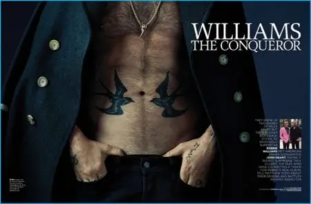 로비 윌리엄스 2016 사진 촬영 태도 매거진 001