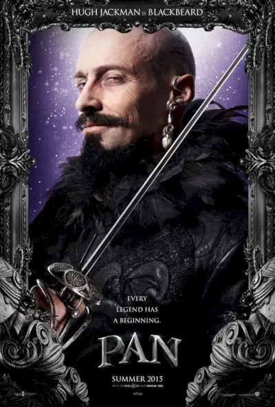 Hugh Jackman som Blackbeard