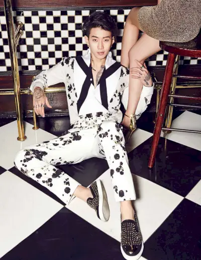 Jay Park entra na alta moda para a sessão de fotos da InStyle Korea
