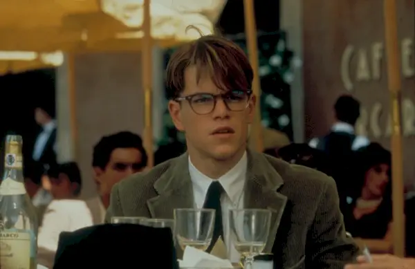 マット・デイモン トム・リプリー 才能あるミスター・リプリー メガネ コーデュロイ ジャケット