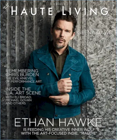 Ethan Hawke dækker Haute Living, taler om 'Maudie'