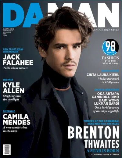 Brenton Thwaites pokriva Da Mana, govori o 'Piratih s Karibov'