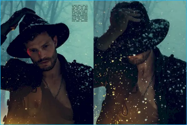 ノーマン・ジーン・ロイ、ラルフ ローレン パープル レーベルとランバン for L でジェイミー ドーナンを撮影