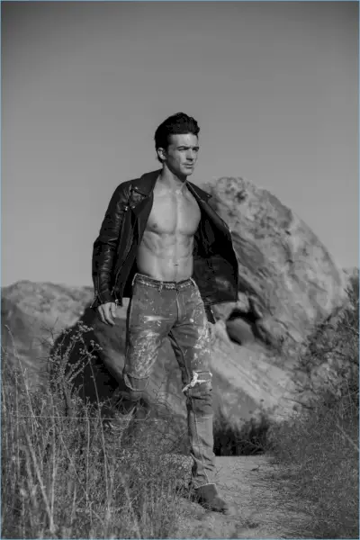 Porter une veste de motard par Levi