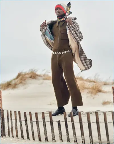 Rapper Buddy Dons Suave Styles for Barneys New York