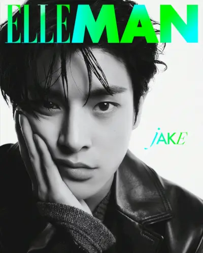 ENHYPEN Jake Elle Man Korea שער יוני 2023