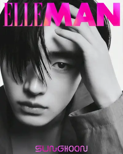 ENHYPEN Sunghoon Elle Man Korea שער יוני 2023