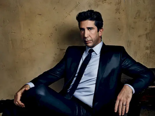 David Schwimmer fotografiado para The Hollywood Reporter.