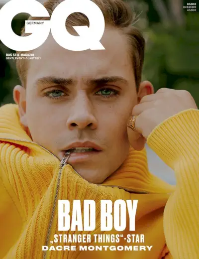 Dacre Montgomery cobre a GQ Alemanha e discute o impulso da carreira