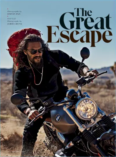 The Great Escape: Jason Momoa spiller i GQ Fashion Shoot