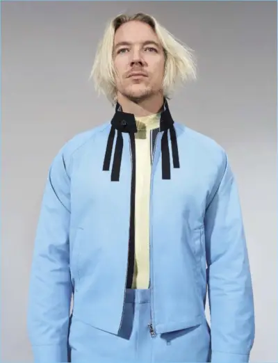 Diplo Rocks Prada Spring '18 for L'Uomo Vogue